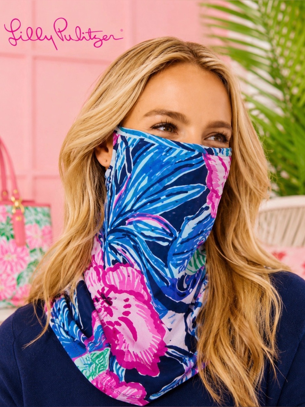 Lilly Pulitzer Gaiter Mask or Toddler Dress